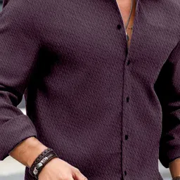 force Men Regular Fit Solid Casual Shirt image 3