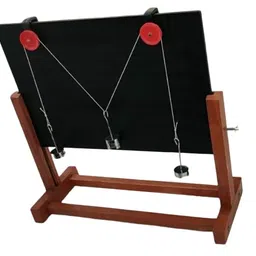 SMEI Parallelogram Law of Force Apparatus (on Stand) for Physics Lab | Gravesand Apparatus image 2