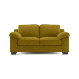 urban ladder create Esquel Premium 2 Seater Fabric Sofa in Olive Green Colour-picture-12