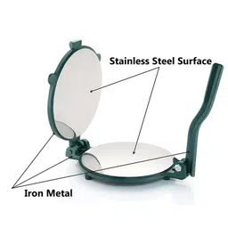 neha Heavy Duty Perfect Cast Iron Manual Roti Maker Press Machine, Chapati Maker Dough Press Machine Iron Chapati Maker image 3