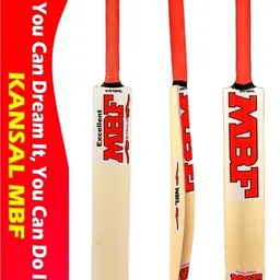 XTROKE Popular Willow Cricket Bat with Cover for Tennis Ball Grip Kids, Boys, Girls, Men, Wood (Size 6) image 3