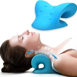 anderson Neck And Shoulder Relaxer Cervical Stretcher Neck Traction Device Neck Support Neck Support image 1