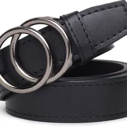sunshopping Women Casual Black Synthetic Belt-picture-21