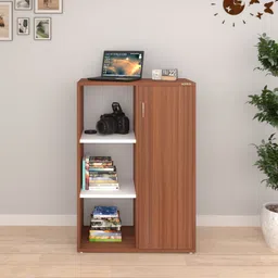 redwud Stormi Engineered Wood Semi-Open Book Shelf image 2