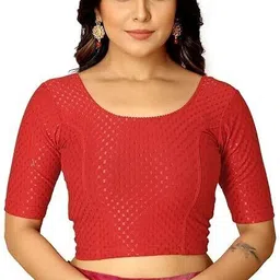 kh fashionist Round Neck Women Blouse-picture-11