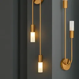 piru Swing Arm Wall Light Wall Lamp With Bulb image 4