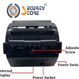 Security Store Cash/Note/Currency/Money counting Machine with Fake Note Detection (LCD Display) Note Counting Machine image 5