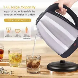 alornor Electric Kettle Tea and Coffee Maker Water Heater Kettle (2L) Multi Cooking Electric Kettle image 4