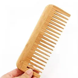 sarbeau Bamboo Kacchi Neem Comb, Wooden Comb | Hair Growth, Hairfall, Dandruff Control-picture-24