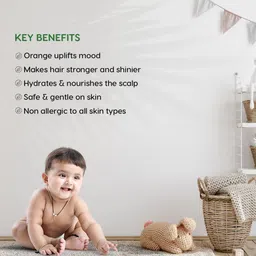 shushu babies Everyday Orange & Mandarin Liquid Shampoo and Body Wash for Babies image 5