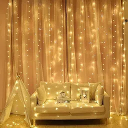 biway 40 LEDs 15 m Transparent Steady Ball Rice Lights image 2