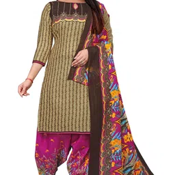 wonder weave Unstitched Cotton Blend Salwar and Dupatta Material Floral Print, Self Design-picture-12