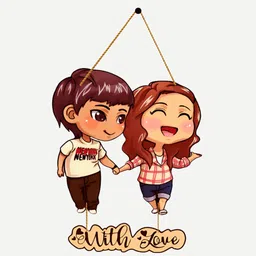 halre Exclusive Gift For Someone You Love-Girl Boy LOVE Wooden Wall Hanging Decor Item-picture-47