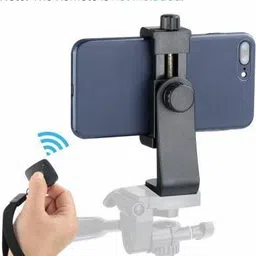 BOOSTY Solid Tripod Vertical Bracket Mount, Adjustable and Rotatable Holder Adapter for All Smartphone Monopod image 2