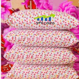 LUXURY Polyester Fibre Solid Sleeping Pillow Pack of 4-image-35