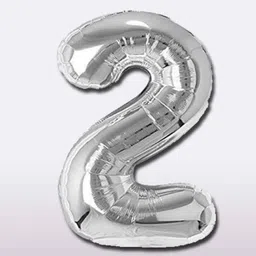 décor mantra Solid 2 Two number foil balloon birthday anniversary decoration items for boy girl Balloon-picture-12