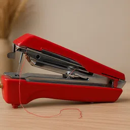 harshringar Mini Portable Hand Sewing Machine Stapler Silai Machine Electric Sewing Machine image 4