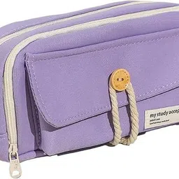 Pencil Pouch Large Capacity Stationery Storage Bag Pencil Case Big Capacity Pen Holder Large Opening Pencil Pouch Box Art Canvas Pencil Box-image-52