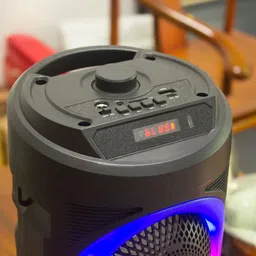 DRUMSTONE Wireless Bluetooth Speaker for Superior Sound Quality - 15 Years Warranty 20 W Bluetooth Party Speaker image 2