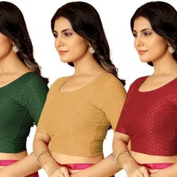 kh fashionist U-Neck Women Blouse-picture-23