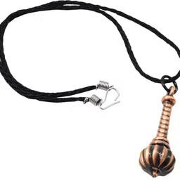 sullery Religious Jewllery Lord Bajrang Bali Hanuman Gada  Copper Brass, Alloy Pendant image 2