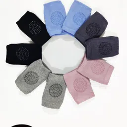 febvibe Set Of 5 Pair Baby Knee Pads ,Elbow Safety Protector,Baby Safety Leg Mix-3 Baby Knee Pads-picture-22