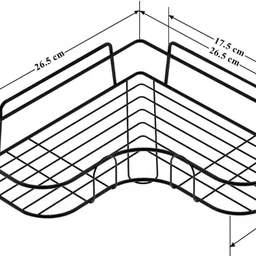 kyaso Steel Wall Shelf image 3