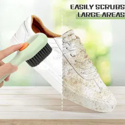 HomeSpark Liquid Shoe Cleaning Brush with Soap Dispenser | Sneaker & Clothes Scrub Brush Brush-picture-25