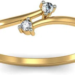 avsar AVR502YB 14kt Cubic Zirconia Yellow Gold ring-picture-21