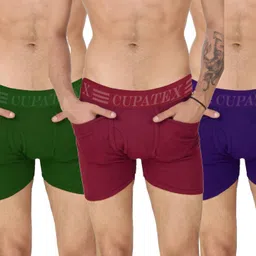 cupatex Pack of 5 Solid Men Trunk-picture-18