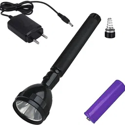 gallaxy New Rechargeable Heavy Duty LED 2 Modes Super high power flashlight 3 hrs Torch Emergency Light image 4