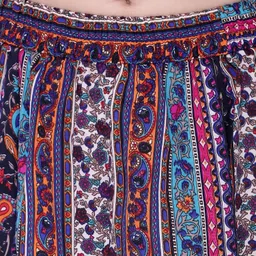 manat diva Women Printed A-line Multicolor Skirt image 5
