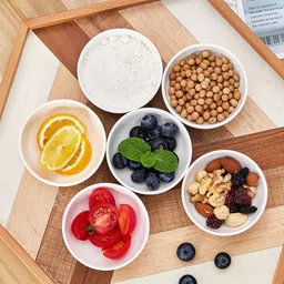 mdnsho Melamine Vegetable Bowl Melamine Bowls Set, 220 ml White Soup Bowls Melamine Salad , Unbreakable Bowls-picture-15