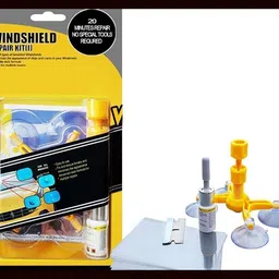 glimpsex glim_Quick and Easy Crack Repair Nano Fluid Glass Filler Windshield Repair Kit image 1