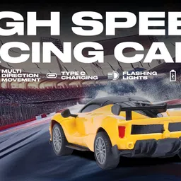 frendo High Speed 1:24 Rechargeable C type charging Mini Remote Control Racing Car image 2