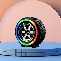 GUGGU Tyre (PORTABLE BLUETOOTH DESKTOP SPEAKER) With Crystal Clear SoundH434 10 W Bluetooth Laptop/Desktop Speaker-picture-13