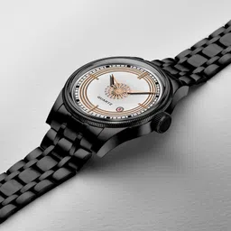 onir Date & Time Analog Quartz For Men/Boys Analog Watch Analog Watch - For Men Black Stainless Steel Chain Analogue Quartz Movement boys Wrist Watch image 3