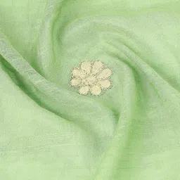 globus Silk Blend Printed Black, Gold Women Dupatta image 3