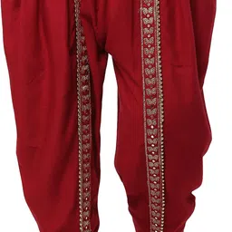 aasma creatives Embroidered Rayon Women Harem Pants-picture-12