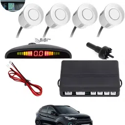 peeps store Universal 4 White Reverse Parking Sensor-AP25A380 Universal 4 White Reverse Parking Sensor-AP25A380 Parking Sensor-picture-14
