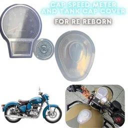enemyt QX3 Speedometer Cover & Tank Cover Cap Reborn Classic 350 Screen Protector Bike Display Screen Guard-picture-15
