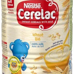 cerelac Baby Cereal Combo: 5 Cereals with Milk & Wheat with Milk (2x400g), European Made Cereal image 3