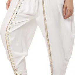sellingsea Embroidered Rayon Women Harem Pants image 4