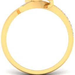 avsar AVR905YA 18kt Diamond Yellow Gold ring image 2