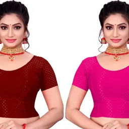 sheandparag Round Neck Women Blouse-picture-38