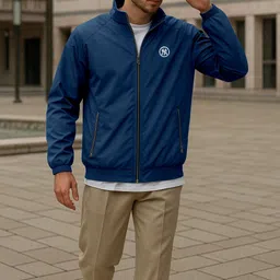 ftx Men Solid Casual Jacket image 4