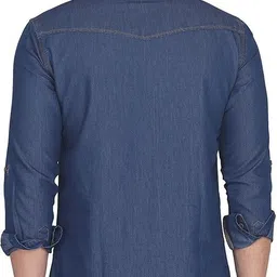 grandstitch Men Solid Cotton Blend Straight Kurta image 2