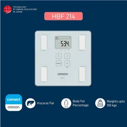 OMRON HBF 214 HBF 214 DIGITAL FULL BODY COMPOSITION MONITOR Bp Monitor image 2