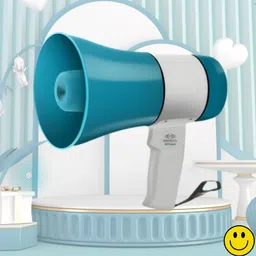 clairbell Handheld Megaphone with Siren, Microphone & Rechargeable for Outdoor EventsA339 Megaphone Portable Megaphone Siren Loudspeaker Function &Long Battery BackupU339 Outdoor PA System-picture-17