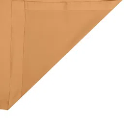 the conversion Gold lightweight Satin Solids 7ft Light Filtering Rod Pocket Door Curtains (2 Pcs) image 5